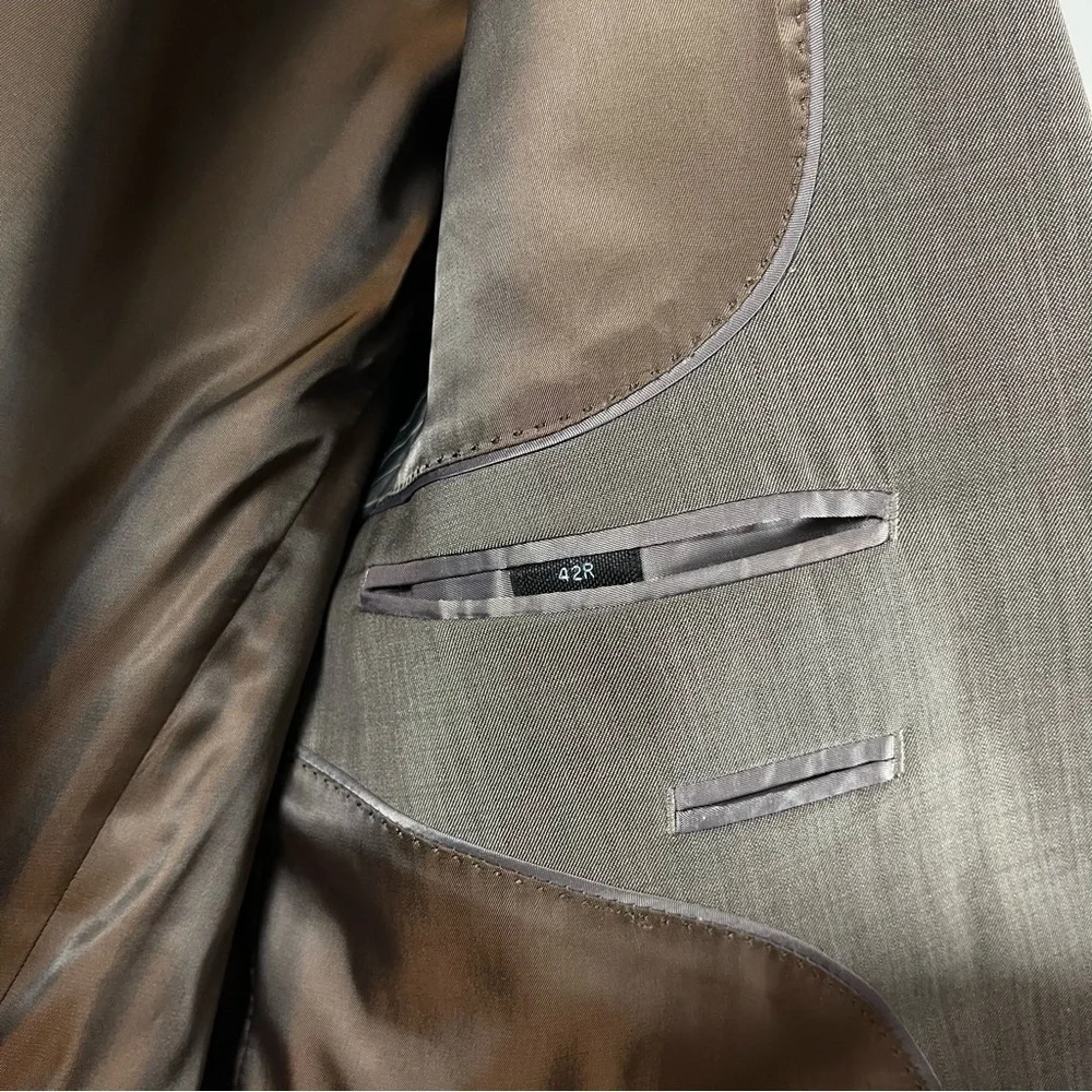 Marc Anthony Wool 42R 2 Button Blazer Career Professional Office Business